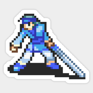 Myrmidon Fighting Sprite Sticker